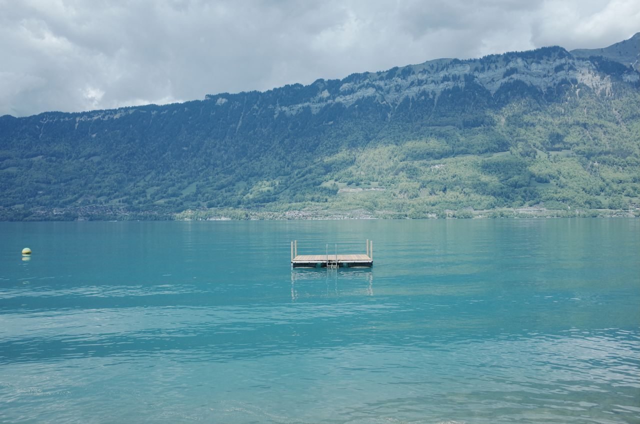 Lake Brienz and the Swiss Alps, Switzerland