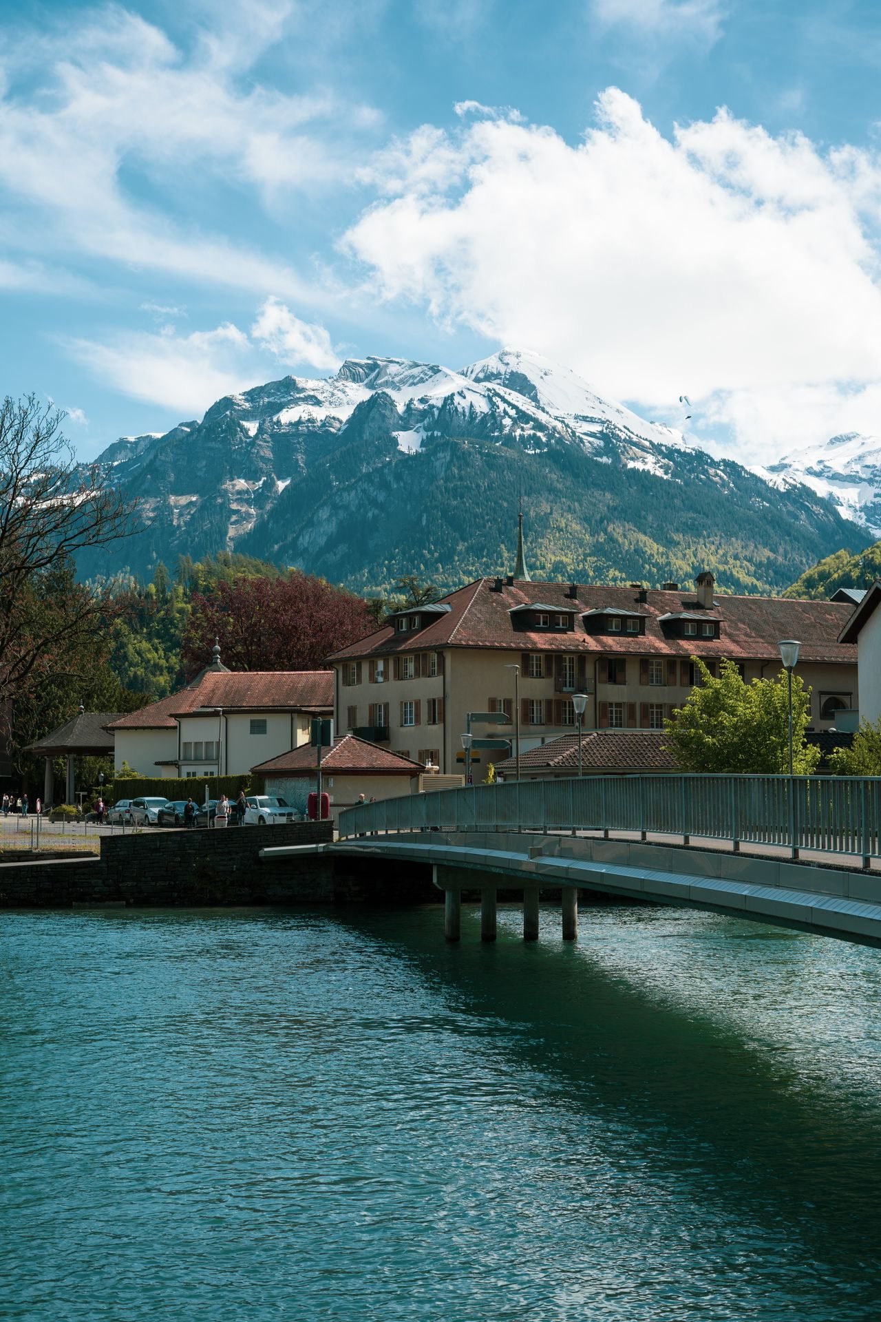 Snow-capped Swiss Alps, Switzerland