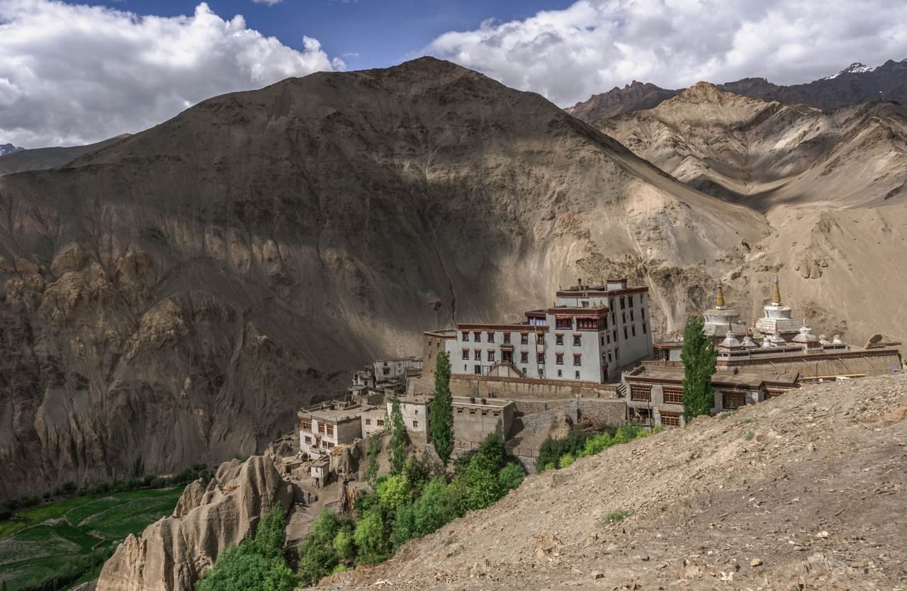Giant thangka — Ladakh