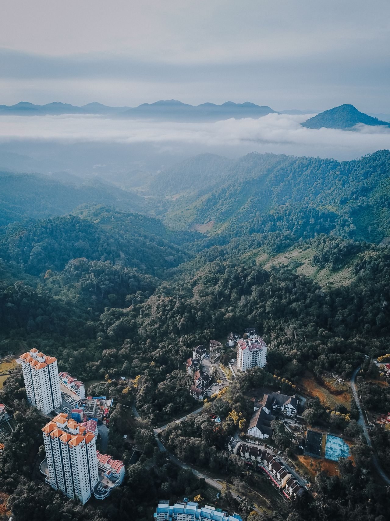Genting Highlands resort amid the clouds, Malaysia