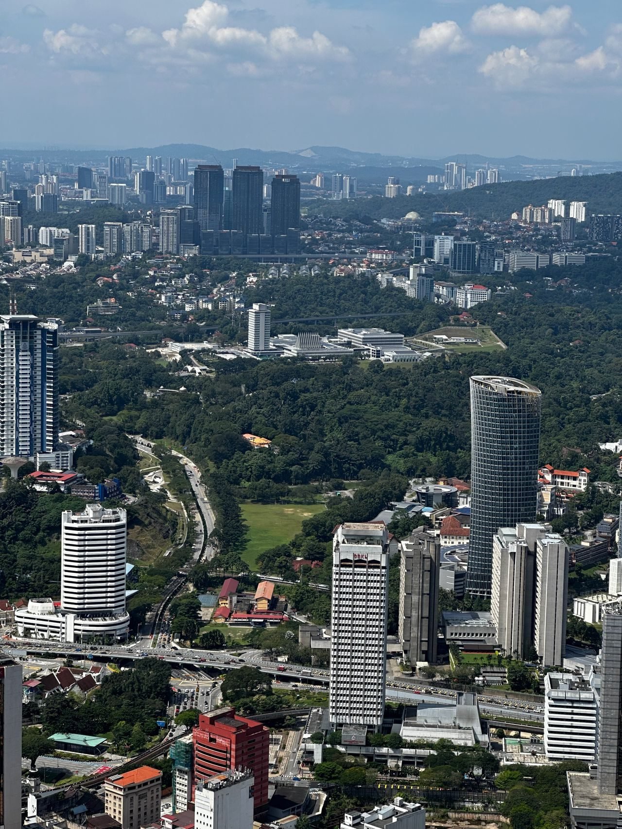 Kuala Lumpur city skyline