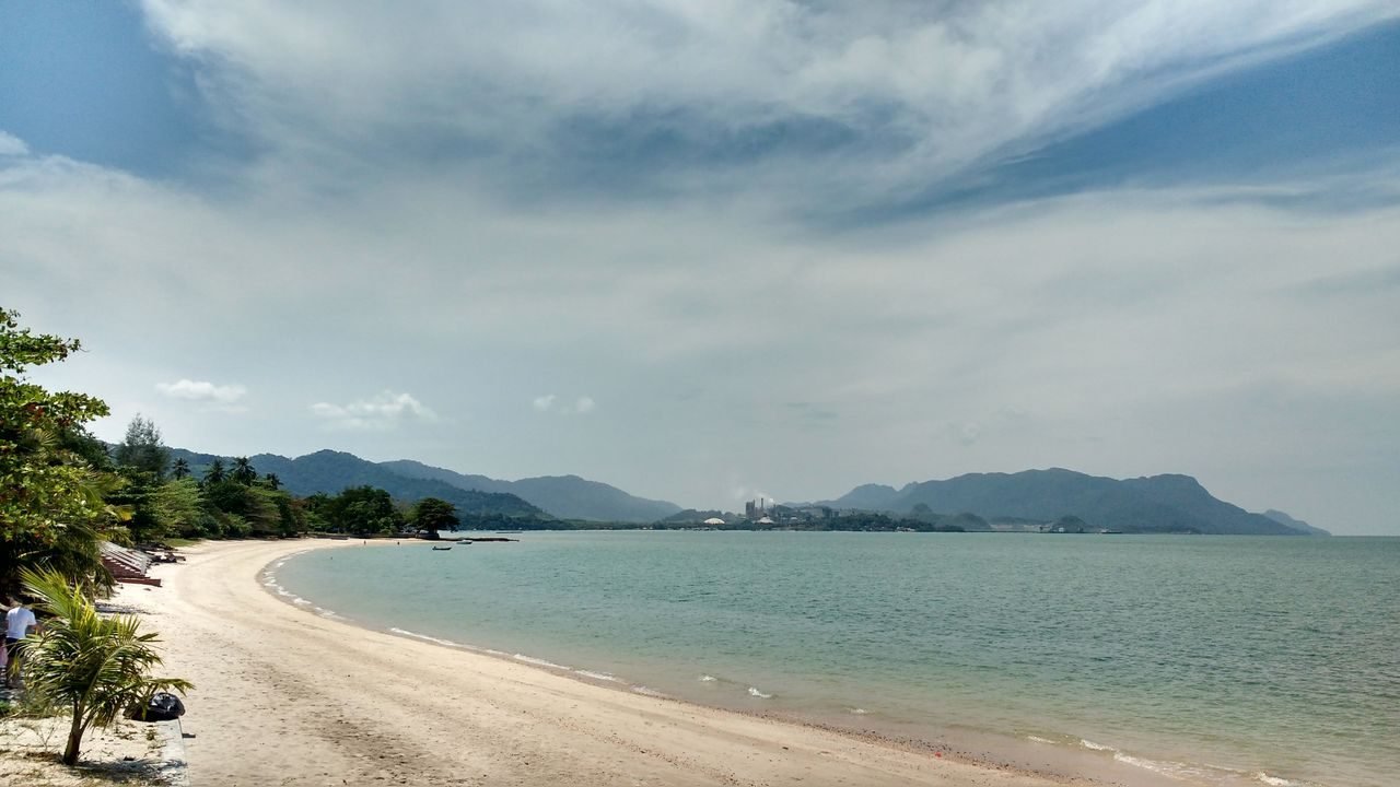A calm beach in Langkawi, Malaysia