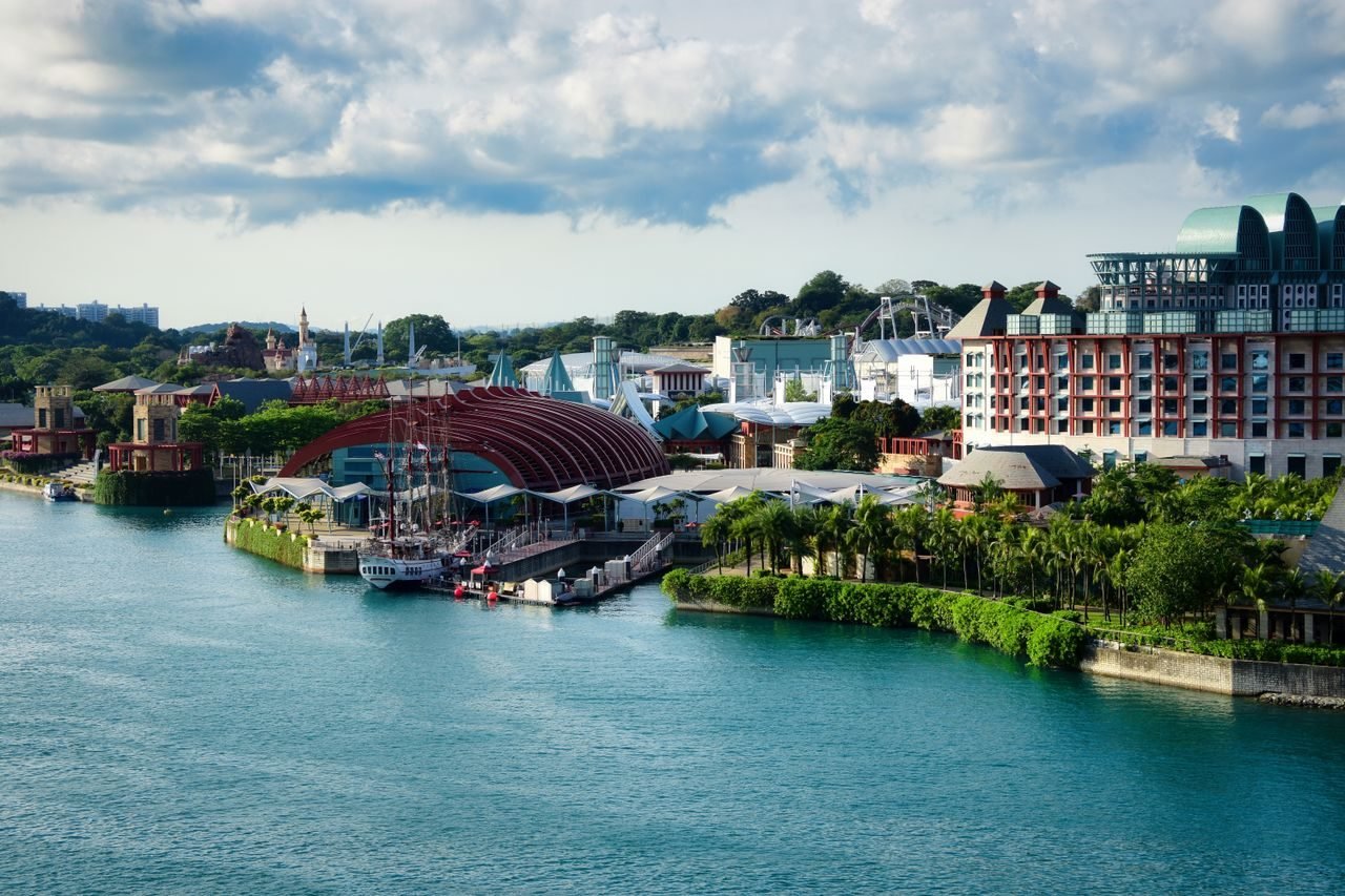 Sentosa Island harbourfront, Singapore